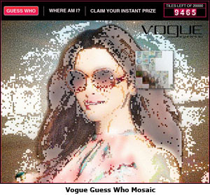 Vogue Guess Who Mosaic