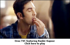 Oreo TVC featuring Ranbir Kapoor