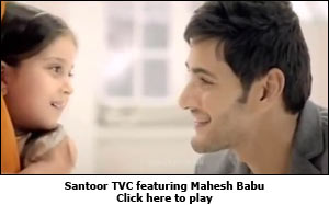 Santoor TVC featuring Mahesh Babu