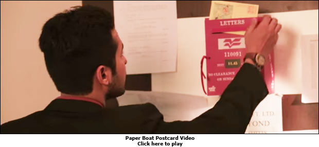 Paper Boat Postcard Video