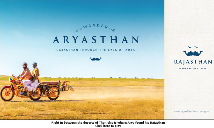 Rajasthan Tourism's 'Jaane Kya Dikh Jaaye' campaign